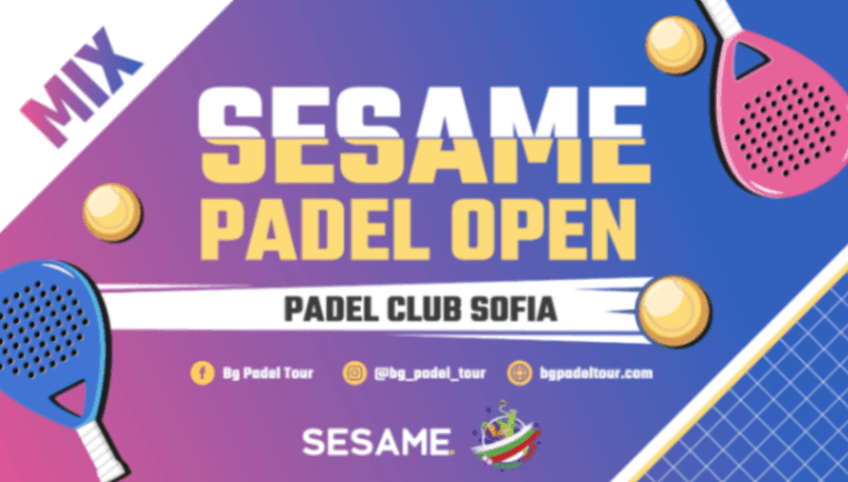 Sesame Padel Open MIX banner