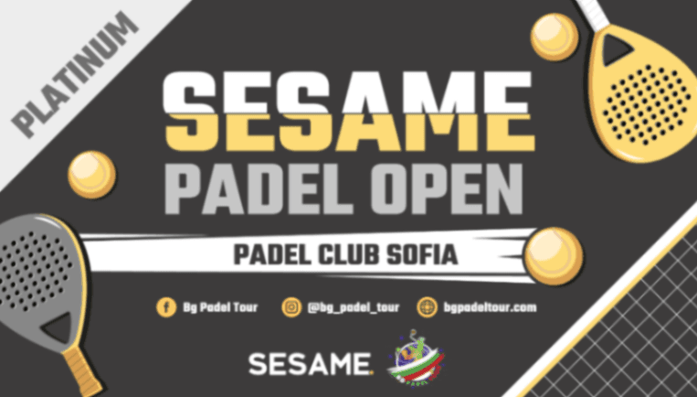 Sesame Padel Open PLATINUM banner